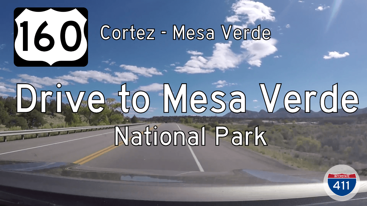 U.S. Highway 160 – Cortez to Mesa Verde - Colorado