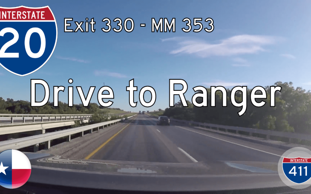 Interstate 20 – Cisco to Ranger – Texas