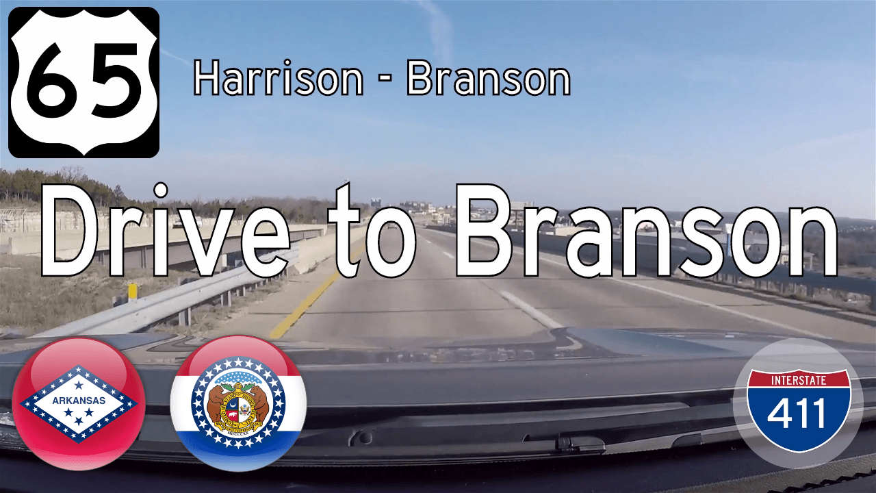 Harrison Arkansas to Branson Missouri