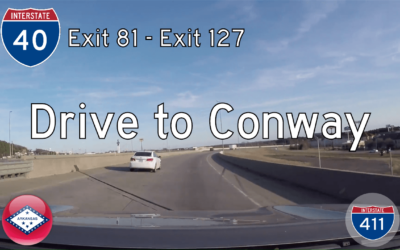 Interstate 40 – Russelleville to Conway – Arkansas