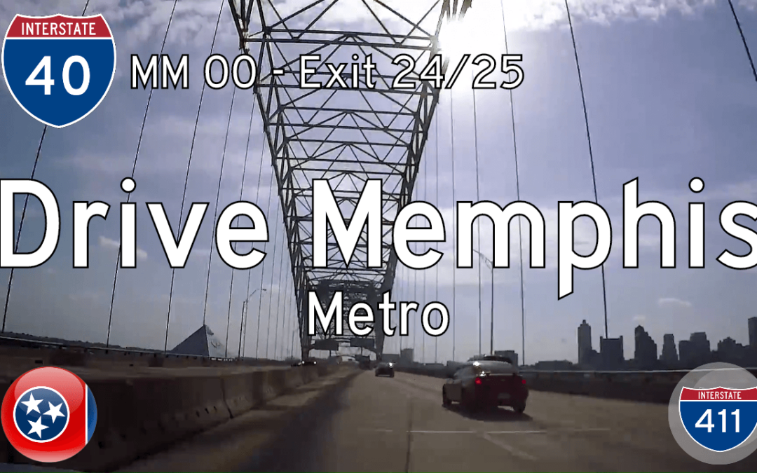 Interstate 40 – Memphis to Arlington – Tennessee