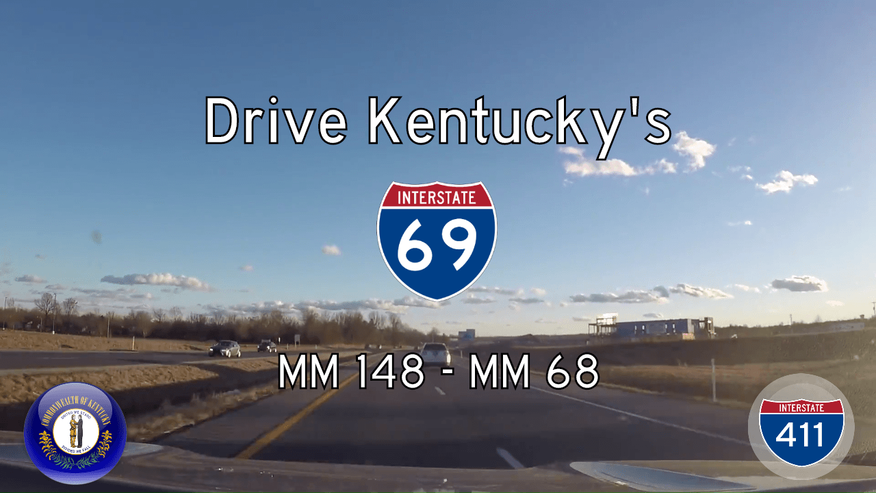 Drive America's Highways for 80 miles along Interstate 69 from Henderson to Eddyville in Kentucky