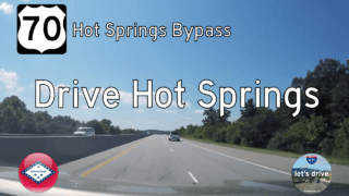 U.S. Highway 70 - Hot Springs Bypass Eastbound - Arkansas