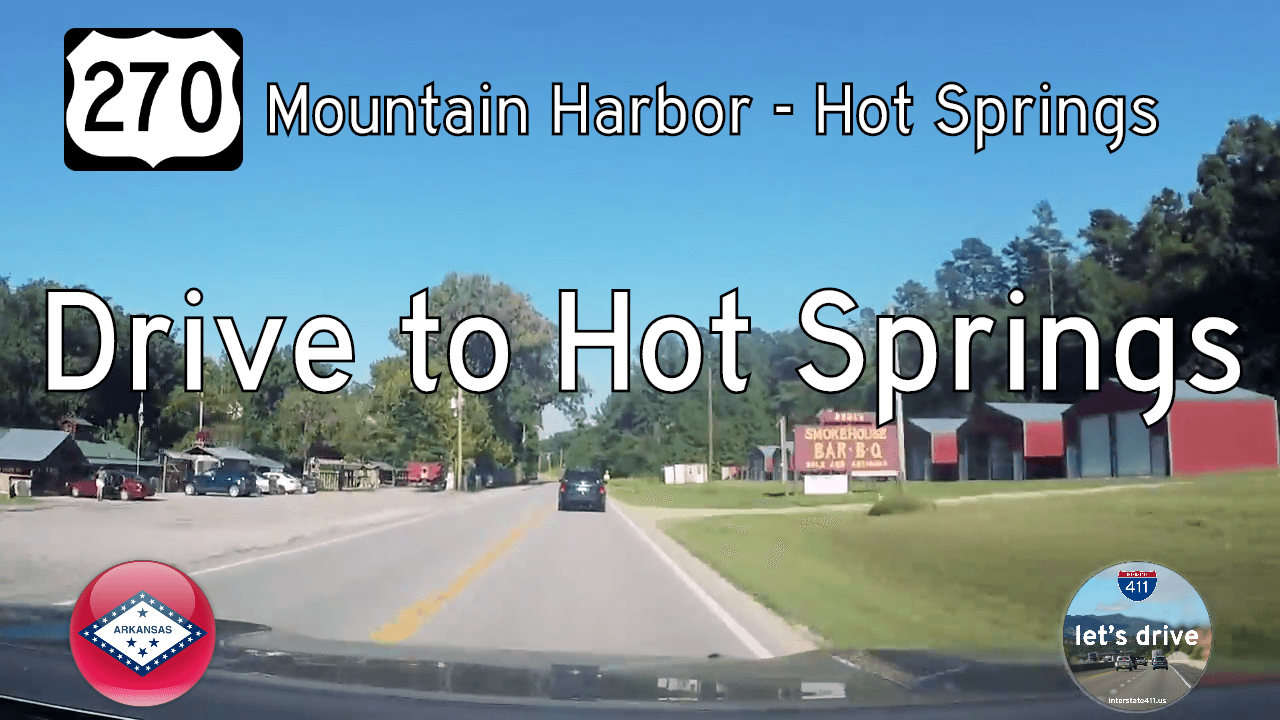 U.S. Highway 270 - Mountain Harbor to Hot Springs - Arkansas