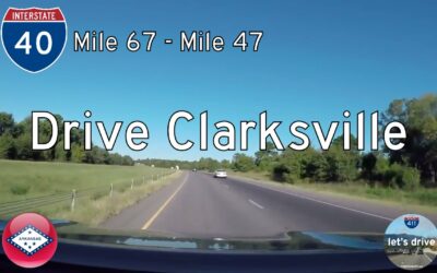 Interstate 40 – Mile 67 – Mile 47 – Arkansas