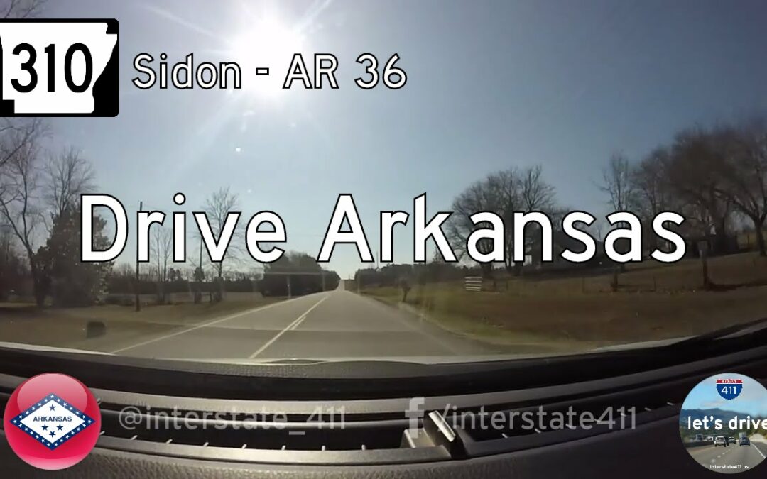 Arkansas Highway 310 from Sidon to Arkansas Highway 36