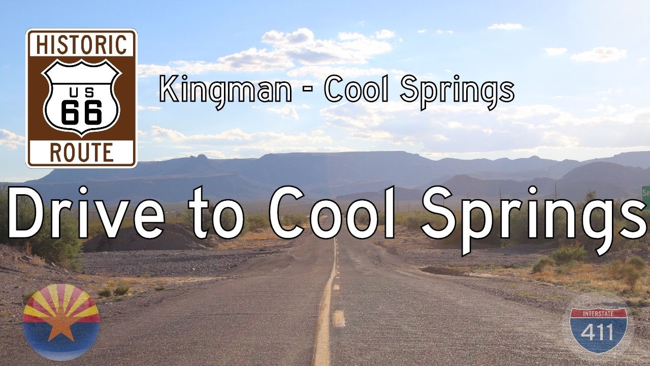 Historic Route 66 - Kingman - Cool Springs - Arizona