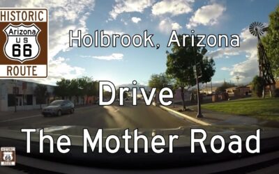 Historic Route 66 West in Holbrook – Arizona