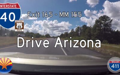 Interstate 40 – Mile 165 – Mile 155 – Arizona