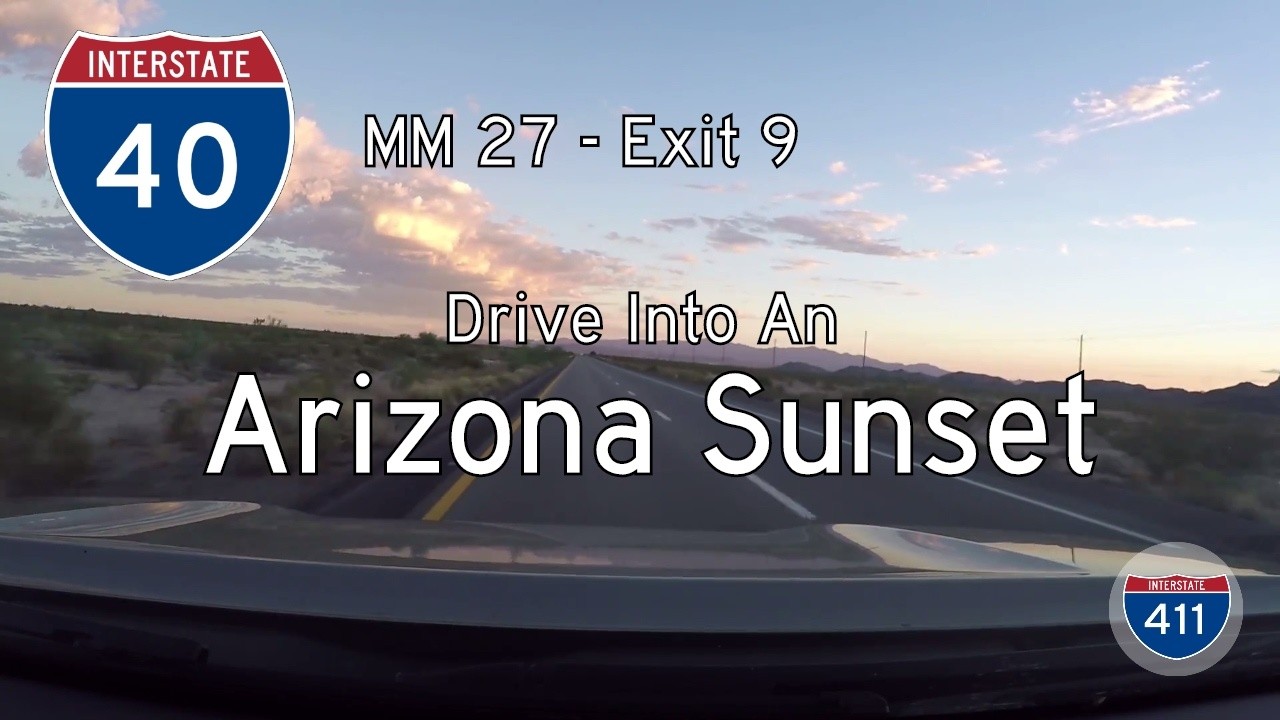 Interstate 40 - Mile 27 - Mile 9 - Arizona - Interstate 411