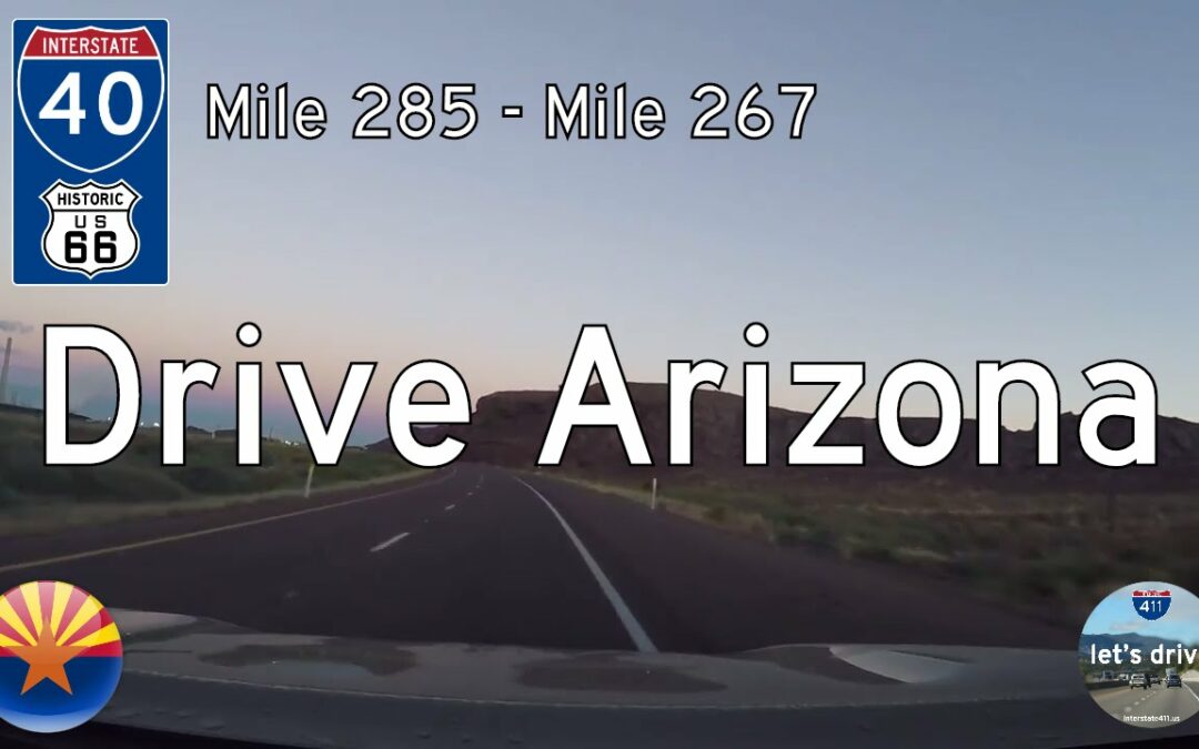 Interstate 40 – Holbrook to Winslow – Arizona