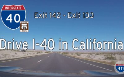 Interstate 40 – Mile 142 – Mile 133 – California