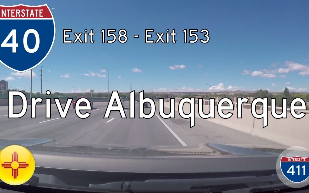 Interstate 40 – Mile 158 – Mile 153 – New Mexico