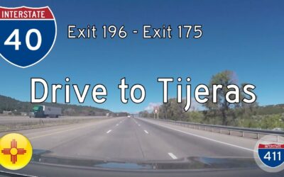 Interstate 40 – Moriarty to Tijeras – New Mexico