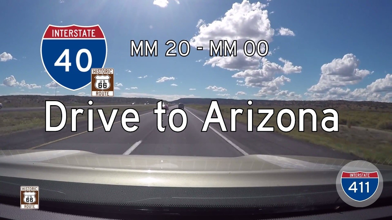 Interstate 40 - Mile 20 - Mile 0 - New Mexico