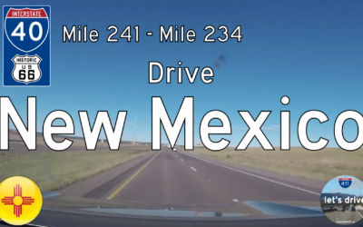 Interstate 40 – Mile 241 – Mile 234 – New Mexico