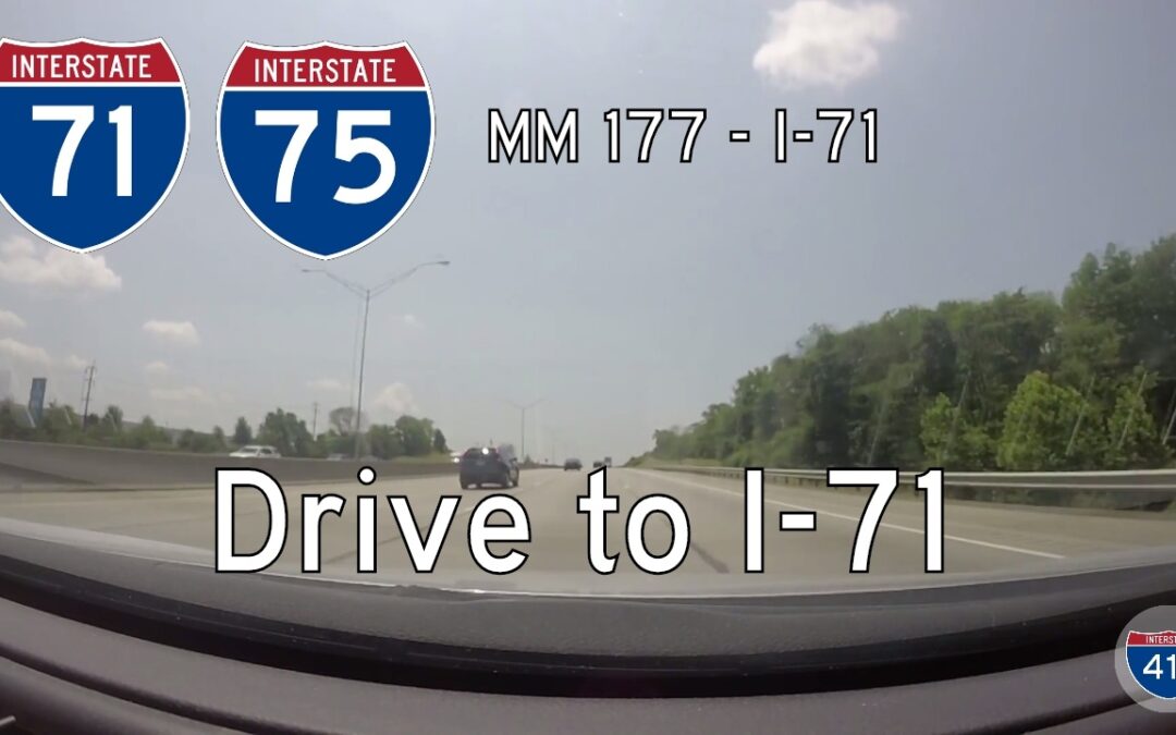 Interstate 71 / Interstate 75 – Mile 177 – Mile 173 – Kentucky