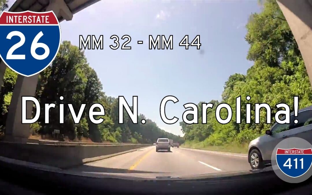 Interstate 26 – Mile 32 – Mile 44 – North Carolina