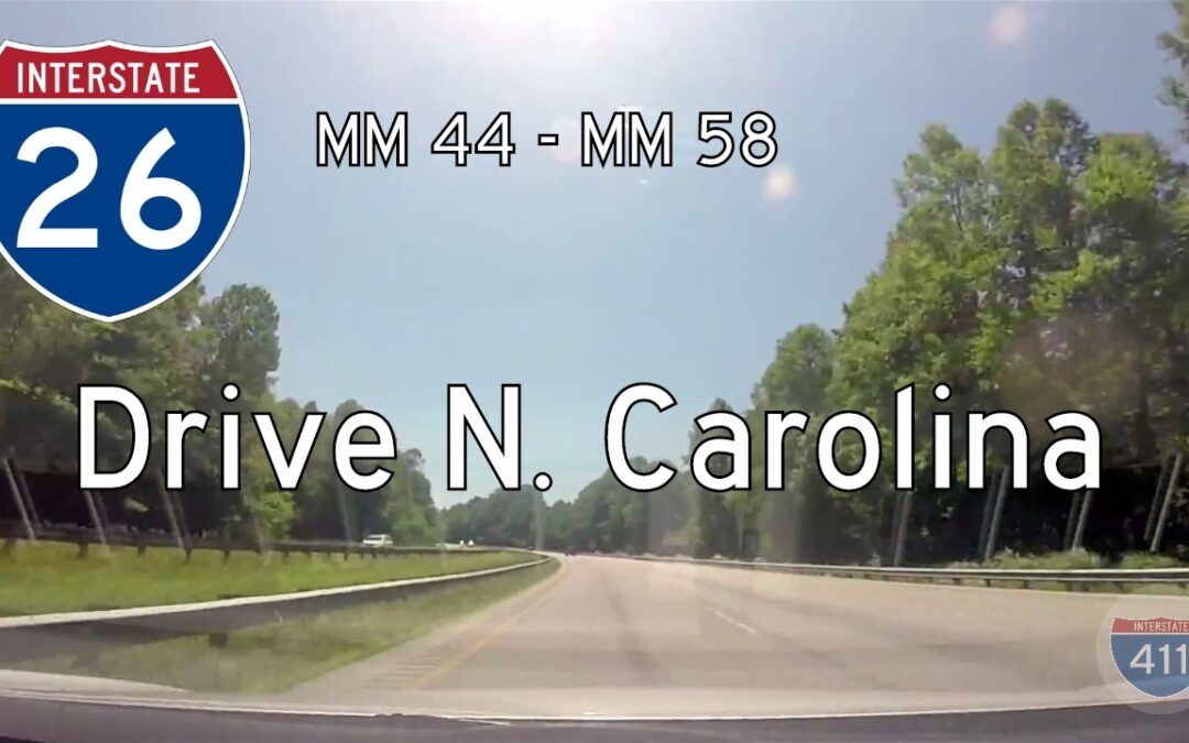 Interstate 26 – Mile 44 – Mile 58 – North Carolina