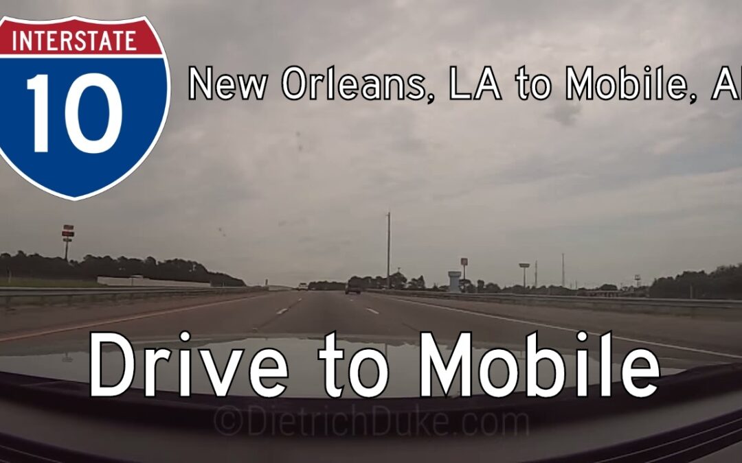 Interstate 10 – LA Mile 267 – AL Mile 16 – Louisiana / Alabama