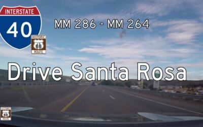 Interstate 40 – Mile 286 – Mile 264 – New Mexico