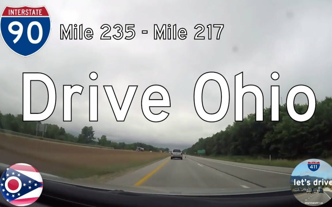 Interstate 90 – Mile 235 – Mile 217 – Ohio