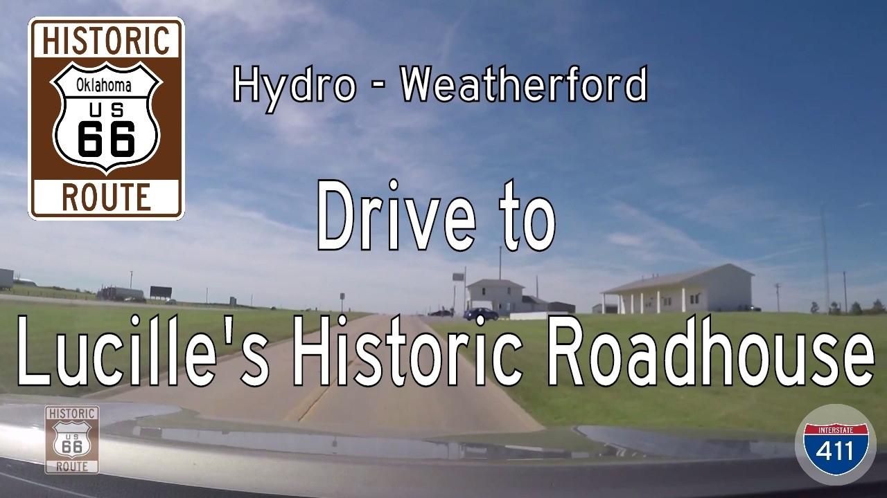 Historic Route 66 - Hydro to Weatherford - Oklahoma