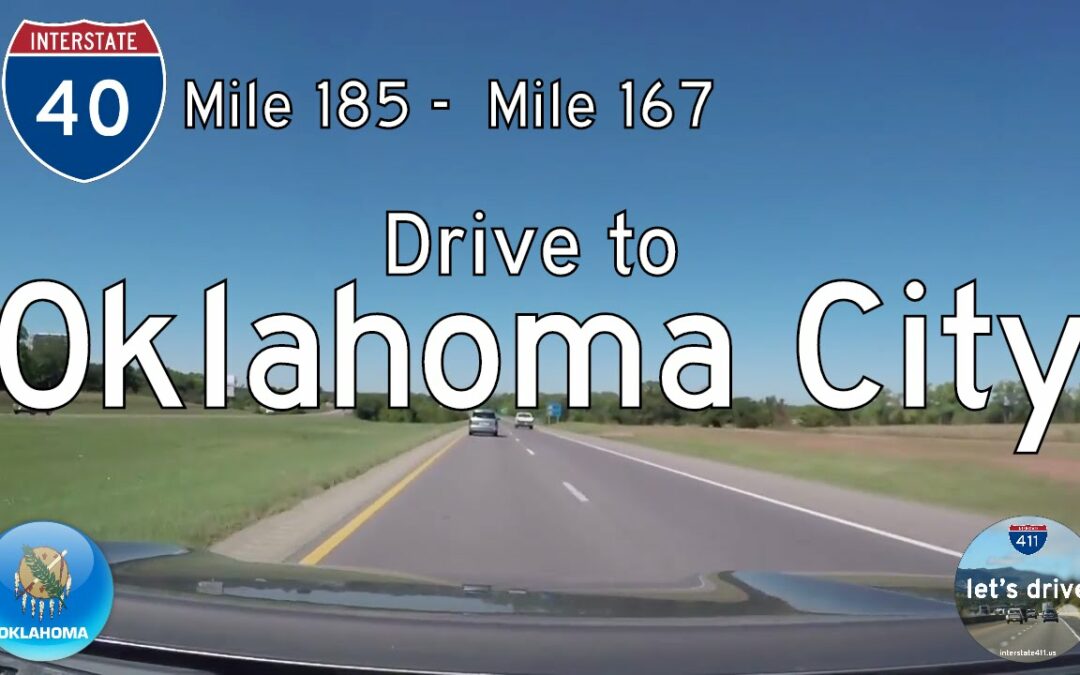 Interstate 40 – Mile 185 – Mile 167 – Oklahoma