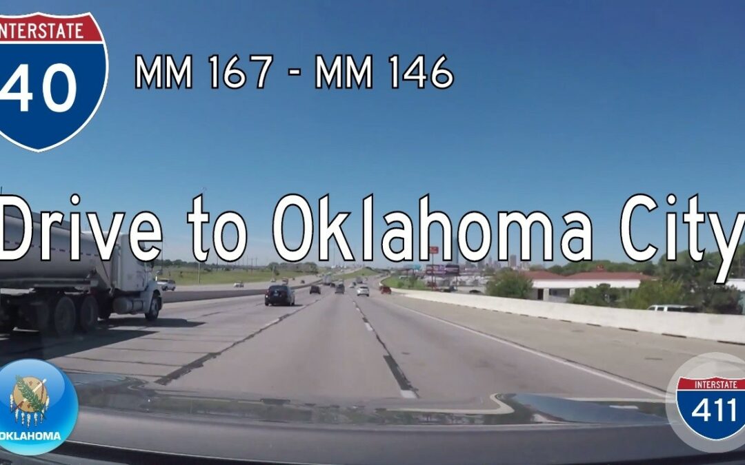 Interstate 40 through Oklahoma City – Oklahoma