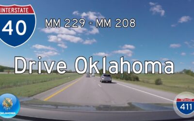 Interstate 40 – Mile 229 – Mile 208 – Oklahoma