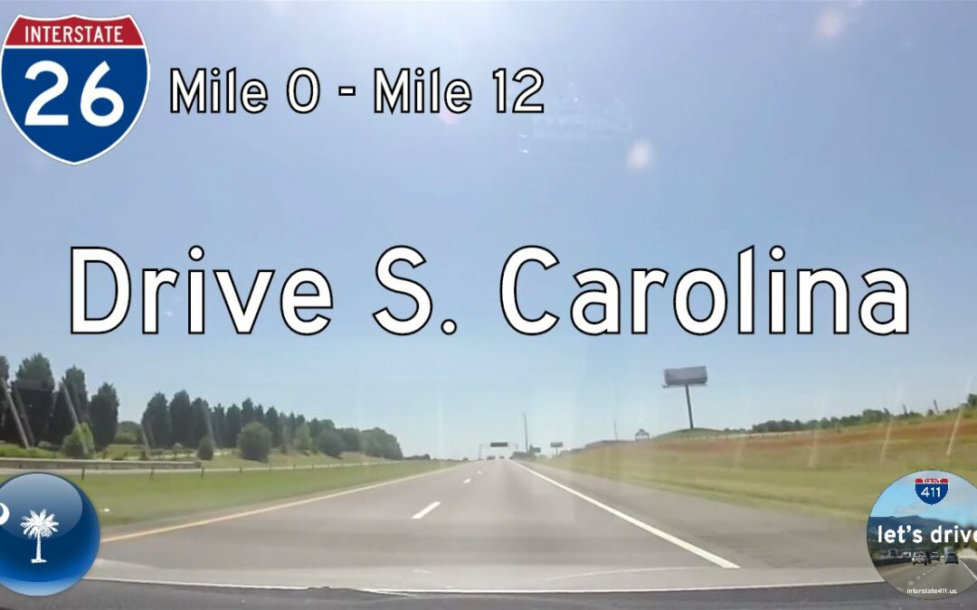 Interstate 26 – Mile 00 – Mile 12 – South Carolina