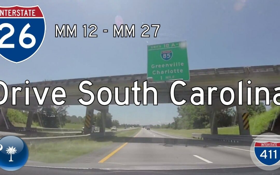 Interstate 26 – Mile 12 – Mile 27 – South Carolina