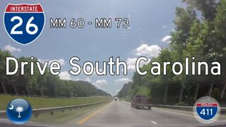 SC: Interstate 26 from MM60 to MM73