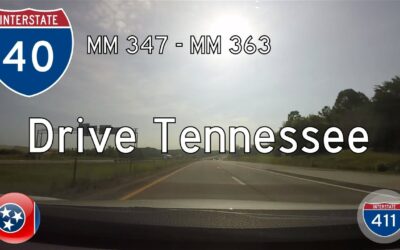 Interstate 40 – Mile 347 – Mile 363 – Tennessee