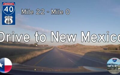 Interstate 40 – Mile 22 – Mile 0 – Texas