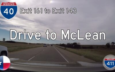 Interstate 40 – Shamrock to McLean – Texas