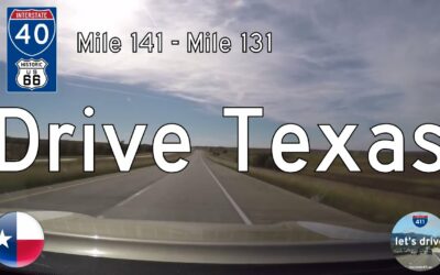 Interstate 40 – Mile 141 – Mile 131 – Texas