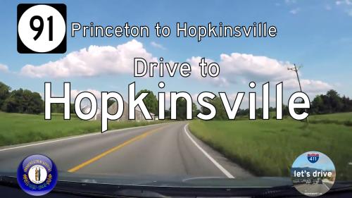 Kentucky Highway 91 South - Princeton to Hopkinsville