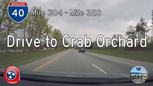 Interstate 40 - Monterey to Crab Orchard - Tennessee