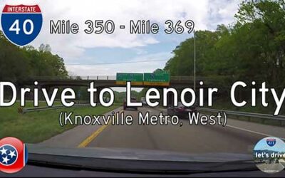 Interstate 40 – Mile 350 to Mile 369 – Tennessee