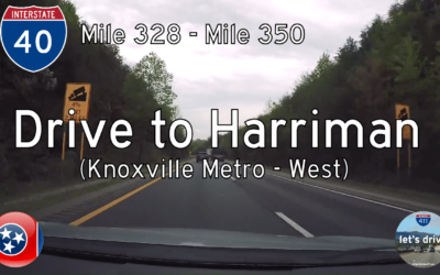 Interstate 40 – Mile 328 to Mile 350 – Tennessee