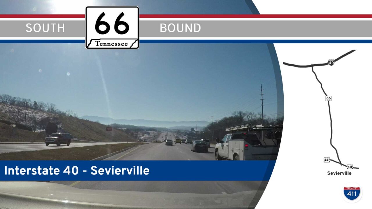 Tennessee Highway 66 - Interstate 40 to Sevierville