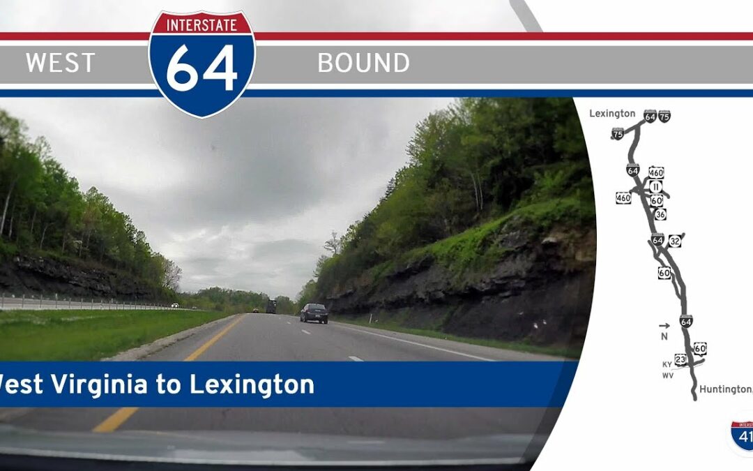 Interstate 64 – West Virginia to Lexington – Kentucky