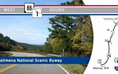 Talimena National Scenic Byway – AR-88 / OK-1 – Arkansas / Oklahoma