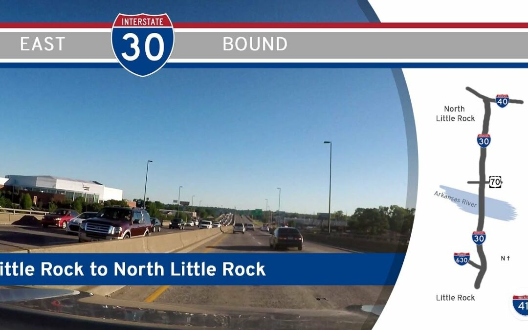 Interstate 30 – Little Rock to North Little Rock – Arkansas