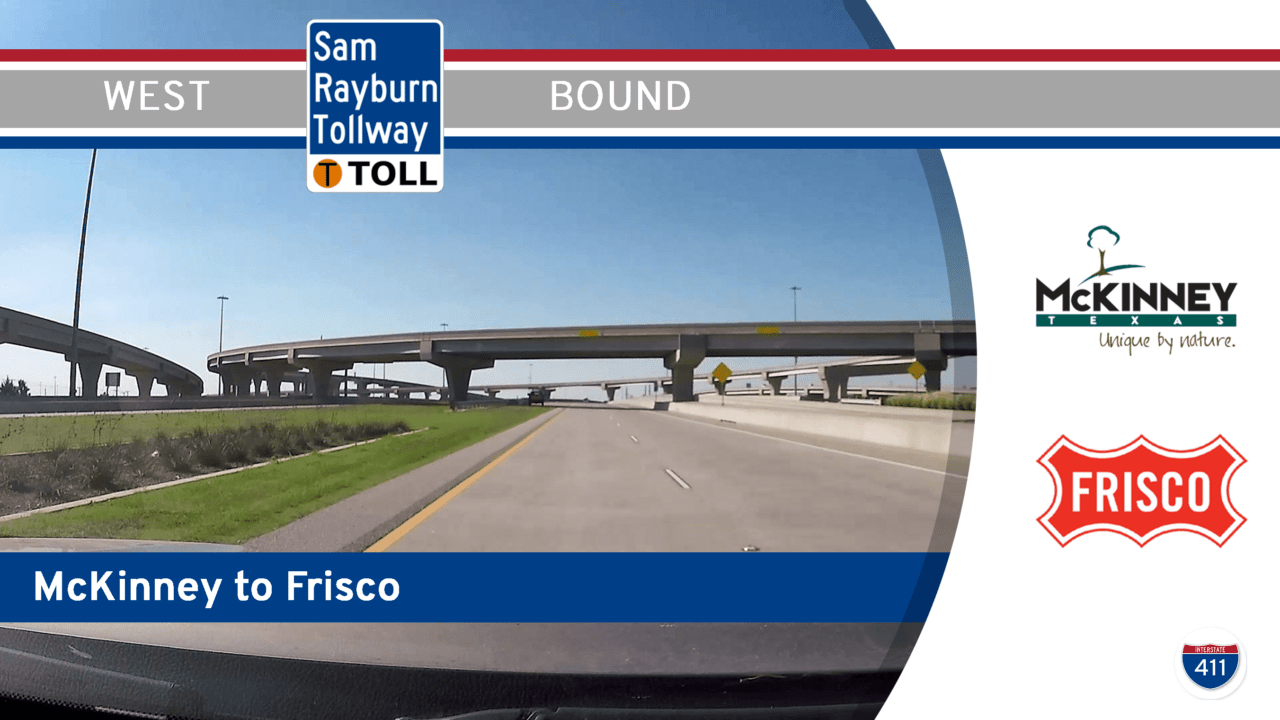 Sam Rayburn Tollway - McKinney to Frisco - Texas