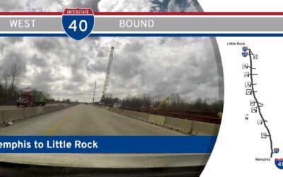 Interstate 40 – Memphis to Little Rock – Arkansas