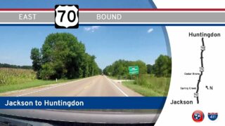 U.S. Highway 70 – Jackson to Huntingdon – Tennessee |  Drive America’s Highways ?