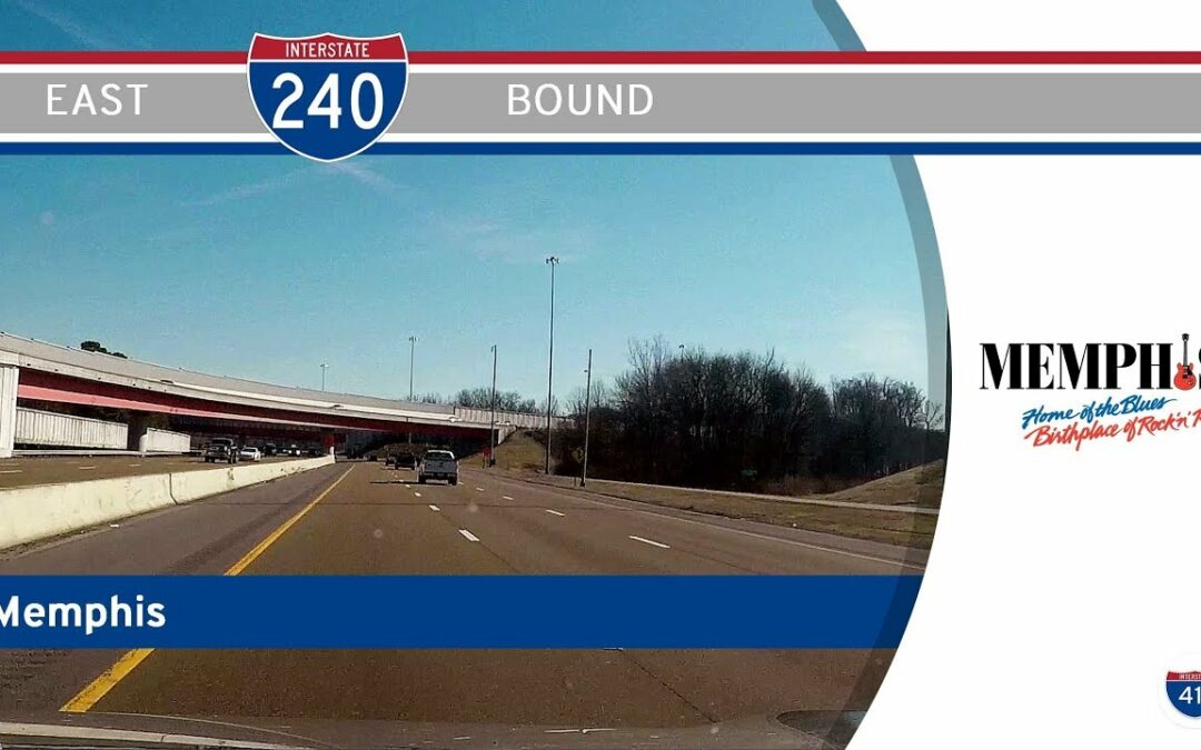 Interstate 240 East in Memphis – Tennessee