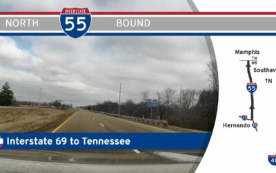 Interstate 55 – Interstate 69 to Tennessee – Mississippi